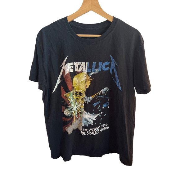 metallica Other - Metallica Black Short Sleeve Tshirt Graphic Band Tee Men's Women's Size Large